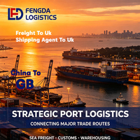 Internationaler Seefracht-Service DDP-Versanddienste zum Hafen von London, UK, Sendungsverfolgung, sichere und schnelle Transporte