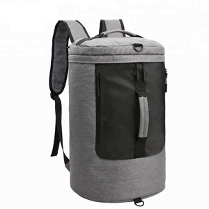 ยูนิเซ็กส์กระเป๋ากีฬามีซิปความจุมากกระเป๋าเดินทางโลโก้แบบกำหนดเองสำหรับการฝึกเทนนิสฟุตบอลโพลีเอสเตอร์แบบลำลอง - Product Image 5