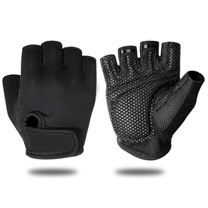 Custom Sport Workout Training Body Building Fitness Palm Fit <b>Gloves</b> Weight Lifting Half <b>Finger</b> <b>Gloves</b> for Gym Cheap Price - Product Image 1