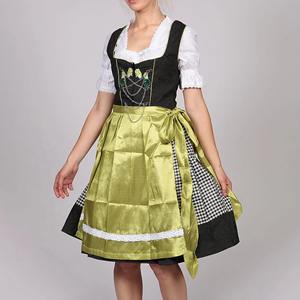 Conception entièrement personnalisée avec broderie Robe pour dames en coton et polyester de haute qualité Emballage privé pour filles allemandes Dirndl - Product Image 6