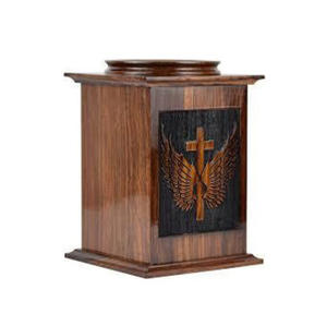 Urnas de Cremación Modernas de Madera para Adultos, para Uso Funerario y de Entierro, Hechas a Mano con Logotipo Personalizado a Bajo Precio - Product Image 3