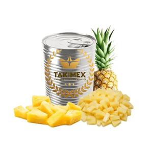 Rodajas y Trozos de Piña Enlatada Tipo Cayenne Queen en Almíbar Ligero - 14-17% Brix Origen Vietnam - Product Image 1