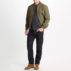 Chaqueta Bomber de Invierno para Hombre, Estilo Urbano, con Revestimiento Personalizado en la Parte Delantera, Cuello Alto, Impermeable, Transpirable, Fabricada en Fábrica, Venta al Por Mayor - Product Image 4