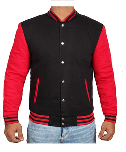 Chaqueta universitaria de cuero transpirable de nueva temporada, ropa informal de invierno, bordado con cuello levantado, opción de venta al por mayor OEM disponible - Product Image 1