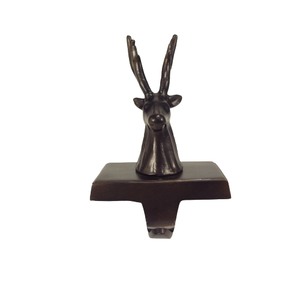 Aluminium Moose Head <b>Christmas</b> Decoration Uses Deer Head <b>Christmas</b> <b>Stocking</b> <b>Holder</b> for Sale Manufacture in India - Product Image 6