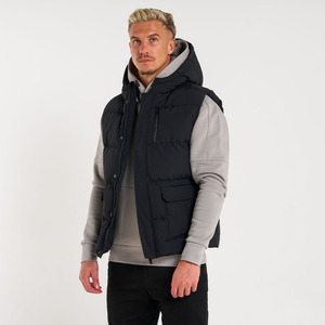 Gilet d'hiver matelassé de haute qualité, très populaire, fabriqué par des professionnels, respirant, logo personnalisé, veste sans manches, col montant - Product Image 1