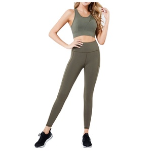 Pakistan Manufacturer New Design Professional Women Yoga Set Women Yoga Set In <b>Cheap</b> Price New Arrival Women Yoga Set - Product Image 1