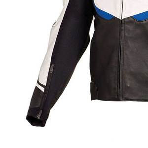 Veste de moto en cuir véritable respirante à manches longues avec logo personnalisé pour hommes, de haute qualité - Product Image 4