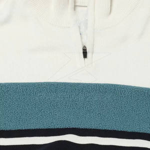 Suéter con cremallera de cuarto mezclado de algodón de alta calidad Estilo casual cómodo y transpirable - Product Image 6