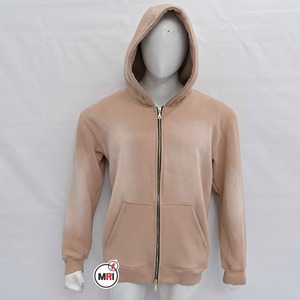 Venta al por mayor de calidad superior 100% de algodón de lana Sun Faded Hoodie OEM bordado Logo transpirable sostenible estampado patrón ropa - Product Image 1