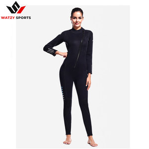 Traje de neopreno de 3MM para hombre y mujer, con cremallera frontal para esnórquel traje de buceo, buceo, natación, kayak, kitesurf - Product Image 5