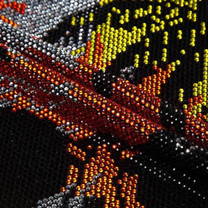 Vente en gros de t-shirts avec logo en strass du fabricant pour femmes personnalisés pour les femmes meilleurs t-shirts 100% coton pour les femmes en strass - Product Image 3