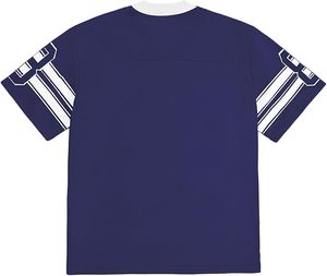 OEM Direct Factory Custom <b>Y2K</b> Oversized 100% Polyester Unisex Short American Football Retro Jersey Baggy Fit Streetwear - Product Image 3