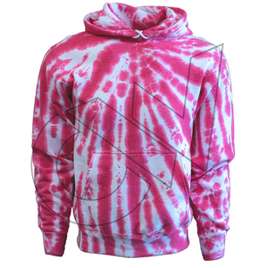 OEM personalizado de los hombres Tie Dye Hoodie de alta calidad respetuoso del medio ambiente polar de moda 3D patrón de invierno con capucha Collar - Product Image 1