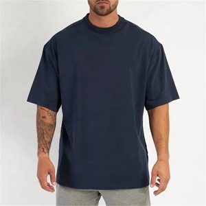 Camiseta de Hombre de Talla Grande con Diseño Personalizado, Camiseta de Mezcla de Algodón y Poliéster de la Mejor Calidad, Camisetas Más Vendidas al por Mayor OEM - Product Image 1