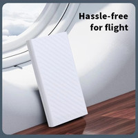 Hotriple P5 Ultra Mince Portable Power Bank 10000mAh Batterie Haute avec Charge Rapide 10W Sortie pour Téléphone Chargement Extérieur