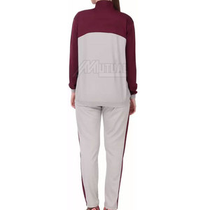 Diseño personalizado de las mujeres de color sólido al aire libre chándal 100% algodón de talla grande bajo MOQ - Product Image 2