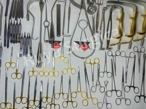 Juego de Instrumentos de Cirugía Plástica Médica Tebbetts para Aumento y Reducción de Senos, Caja de Acero Inoxidable, Manual CE - Product Image 3