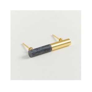 Bán chạy nhất bằng đá cẩm thạch & đồng thau tay nắm cửa Tủ kéo tay nắm cửa cho đồ nội thất phần cứng ở mức giá thấp - Product Image 4