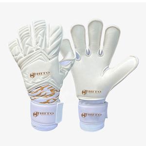 Gants de gardien de but de football de qualité supérieure, couleur personnalisable, gants de gardien de but avec caoutchouc injecté au dos, contact Letax sur la paume avant - Product Image 1