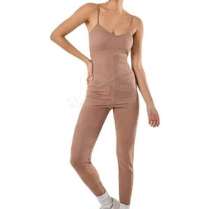 Mono de Yoga para Mujer, Transpirable, Ligero, Ecológico, de Punto, Elegante, de una Pieza, Ajuste Cómodo, Uso Diario Informal - Product Image 6