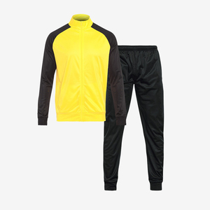 Long Sleeve Tracksuit <b>Set</b> for Men Latest Casual Design with Customized Colors Breathable Fabric Perfect for Workout or Sports - Product Image 1