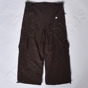 Pantalones de pierna ancha de carga de calle alta con calefacción unisex logotipo personalizado impreso a prueba de viento de talla grande pantalones de nieve de ajuste holgado impermeable - Product Image 1