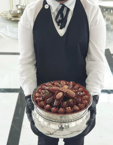 ถาดช็อคโกแลตสำเร็จรูปสีเงินสไตล์ไม่เหมือนใครพรีเมี่ยมออกแบบมาสำหรับการเสิร์ฟของหวานช็อคโกแลตและงานอีเวนต์ที่หรูหรา - Product Image 6