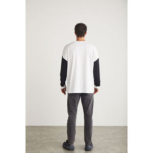 GRIMELANGE เสื้อสเวตเชิ้ตแขนยาวพิมพ์ลายคอกลมสำหรับผู้ชายเมลวิน - Product Image 5