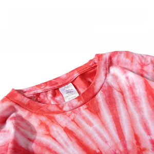 Camiseta Casual Holgada con Estampado Tie-Dye para Hombre, Cuello Redondo y Manga Corta, Última Colección Verano 2026, en Oferta - Product Image 5