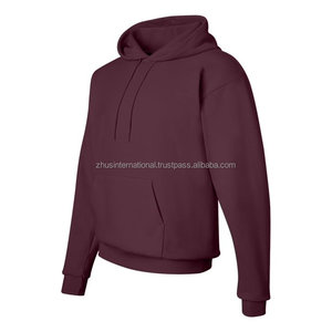 Sudadera con capucha personalizada 100% algodón Sudadera con capucha lisa de gran tamaño para hombres transpirable bordado suelto sudaderas con capucha de mujer de gran tamaño - Product Image 6