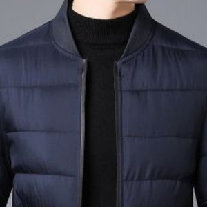 Chaqueta Acolchada Ligera Ecológica Unisex Personalizada OEM, Estilo Urbano, Cuello Alto, Logotipo Bordado en la Parte Delantera, Servicio OEM - Product Image 2