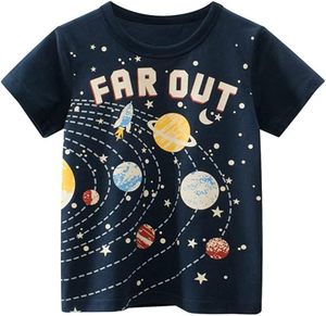 Usine directe garçon tricoté coton t-shirt personnalisé Applique Boutique vêtements été enfants garçon vêtements - Product Image 2