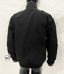 เสื้อแจ็กเก็ตผู้ชายกันลมและกันน้ำมีกระเป๋าหลายช่องพร้อมซิปคอเต่าสำหรับฤดูหนาว - Product Image 5