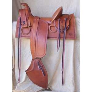 Selle de cheval en cuir à prix d'usine, équipement d'équitation européen, artisanat, qualité supérieure, selle anglaise, support OEM, bois - Product Image 1