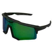 Lunettes de soleil sportives polarisées à monture intégrale avec protection UV400, logo personnalisé, branches interchangeables, pour course à pied et VTT – Collection 2026 – Offre Spéciale