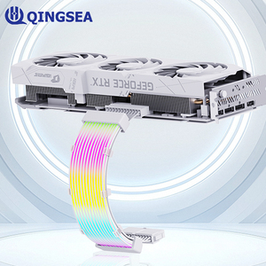 Cable de Extensión de Alimentación para Placa Base de <span class=keywords><strong>24</strong></span> Pines con Sincronización ARGB - Cable Plano Trenzado para Fuente de Alimentación de PC para Iluminación <span class=keywords><strong>RGB</strong></span> de Computadoras de Juego - Product Image 4