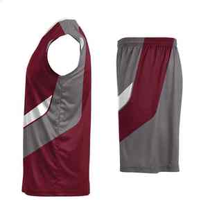 Conjunto de uniforme deportivo de voleibol profesional, sublimación, diseño personalizado, tejido elástico de poliéster ligero - Product Image 4