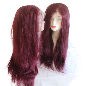 Haute qualité vierge cheveux avant de lacet perruque 10-40 pouces droite Yaki Double dessiné sans colle HD couleur Transparent longues femmes - Product Image 2