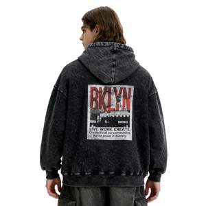 Sudaderas con capucha personalizables para hombre, cómodas y con estilo, básicas, de mezcla de algodón, perfectas para pedidos al por menor y a granel - Product Image 6