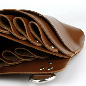 Large Capacity <b>Leather</b> Waist Pack for Professional Hairdresser & Barber Salon <b>Tools</b>-Customizable Size & Color - Product Image 4