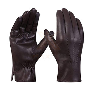 2026 Leather Winter Casual Travel Fashion <b>Gloves</b> High Performance Full Finger Touchscreen Eco-Friendly Breathable - Product Image 1