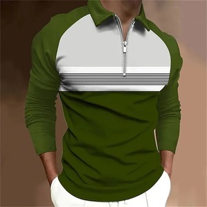 Man <b>With</b> <b>Collar</b> Tee <b>Shirts</b> Slim Fit Polo T <b>Shirt</b> for <b>Men</b> Orange Top No Logo Streetwear Cotton Clothing Chic Comfortable Basic - Product Image 6