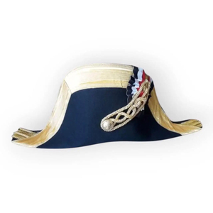 Bicorne Británico de la Época de los 70s del Siglo XVIII, Bicorne Napoleónico Francés, Bicorne de Grenadier, Diseño Personalizado, Precio al por Mayor, Bicorne Histórico - Product Image 2