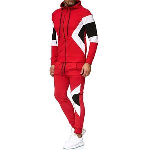 Ensemble de survêtement de sport confortable et extensible pour homme, style jogging basique, facile à porter, survêtement confortable pour tous les jours - Product Image 4