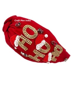 Wholesale Fashion Luxury Christmas Diamond Hairband Women Hair Accessories Beaded Baroque Bling Crystal Rhinestone <b>Headband</b> - Product Image 6