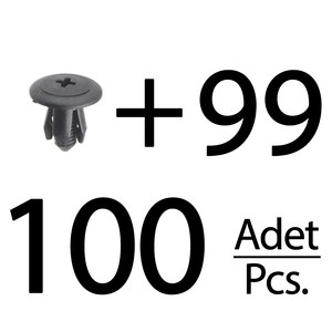 Clips de capot pour Hyundai et Kia - 100 pièces - Product Image 1