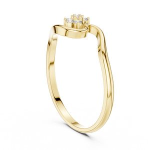 AFFILIATE 14K <b>Statement</b> <b>ring</b> with layered necklace set - Product Image 5