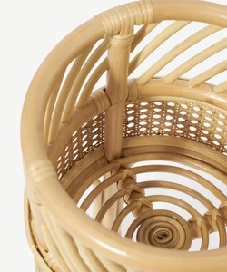 Árbol de soporte para maceta de ratán verde para decoración de jardín y balcón, accesorio de temporada diaria - Product Image 4