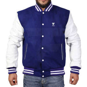 Veste universitaire en laine personnalisée pour hommes femmes Style lettermen avec col à capuche respirant pour l'hiver Service OEM disponible - Product Image 4